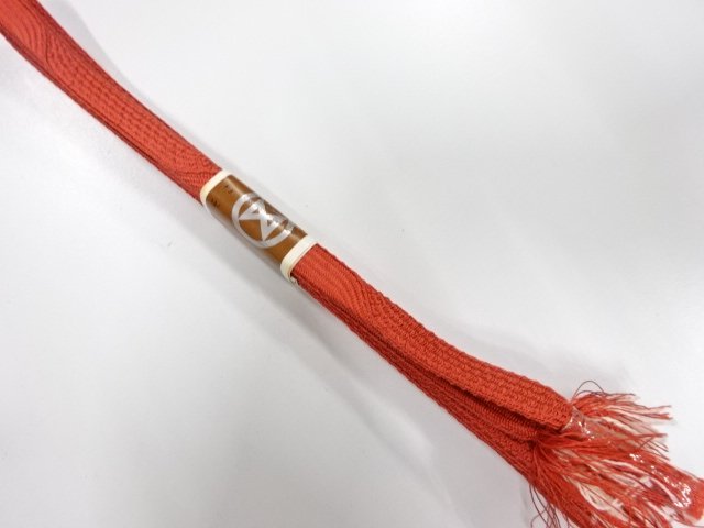 JAPANESE KIMONO / UNUSED HAND-TIED OBIJIME